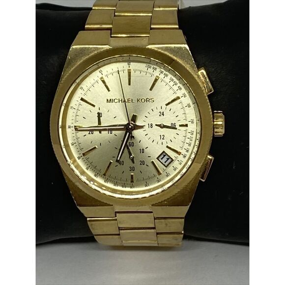 Michael Kors MK5926 Women's Gold Stainless Steel Analog Dial Quartz Watch OP757 - Picture 2 of 12